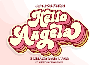 Hello Angela Font: Elegant Typography for Modern Design