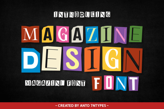 Find the Perfect Magazine Design Font for Editorial Layouts