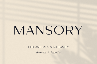 Mansory Font: Sleek Typography for Luxury Design