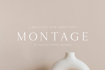 Montage Font: Cinematic Typography for Modern Design